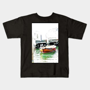 Tender Boat Kids T-Shirt